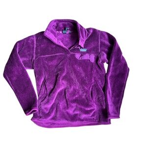 Patagonia Women's Syncilla Pullover Purple Medium